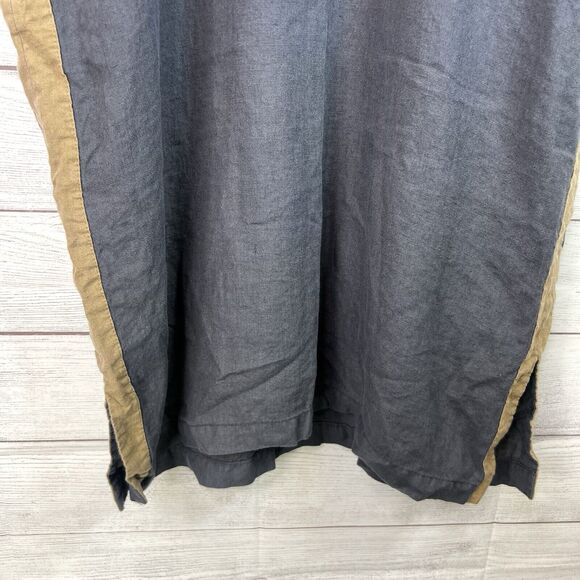 Nobonu Women’s Linen Tunic Boho Dress One Size - Picture 7 of 13